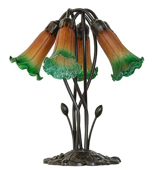  FLORAL ART GLASS NOUVEAU