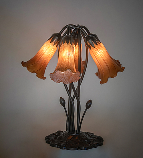  FLORAL ART GLASS NOUVEAU