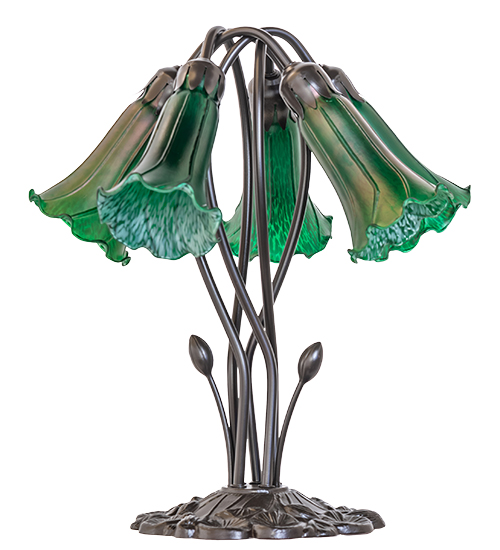  FLORAL ART GLASS NOUVEAU