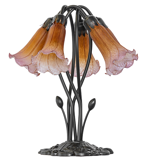  FLORAL ART GLASS NOUVEAU