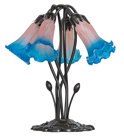  FLORAL ART GLASS NOUVEAU