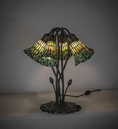  FLORAL ART GLASS NOUVEAU