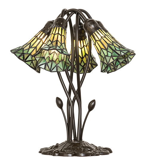  FLORAL ART GLASS NOUVEAU