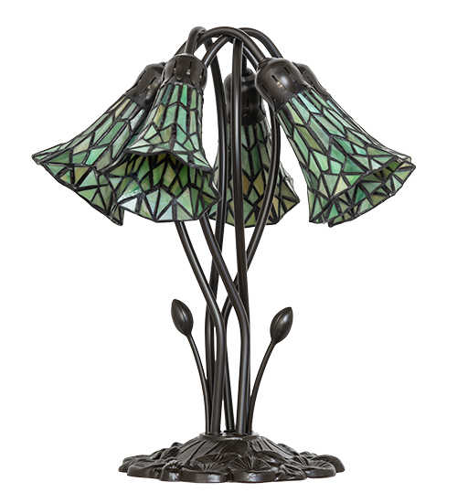  FLORAL ART GLASS NOUVEAU