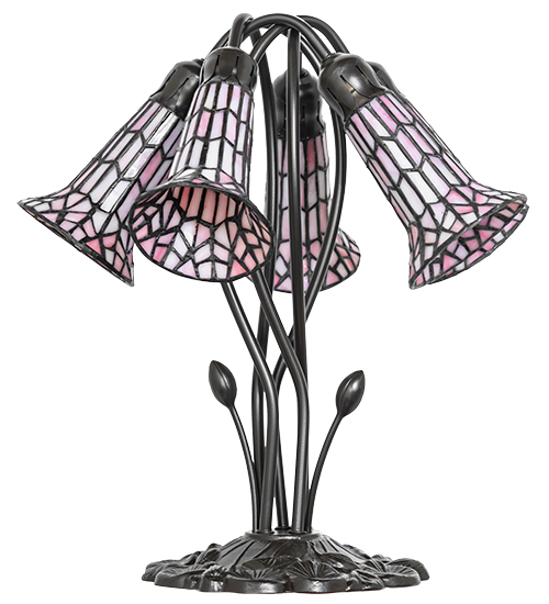  FLORAL ART GLASS NOUVEAU