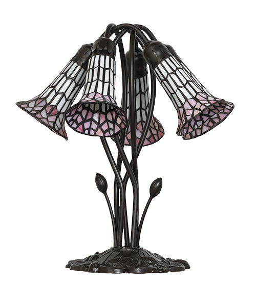  FLORAL ART GLASS NOUVEAU