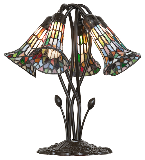  FLORAL ART GLASS NOUVEAU