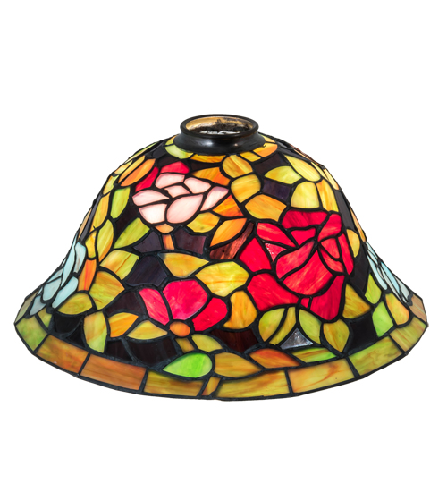  TIFFANY REPRODUCTION OF ORIGINAL FLORAL ART GLASS