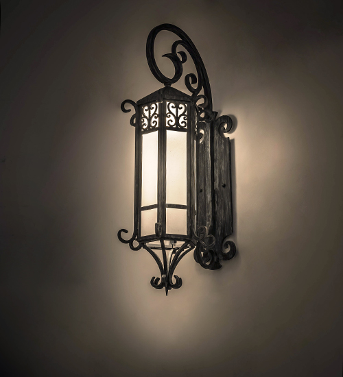  VICTORIAN GOTHIC SCROLL FEATURES CRAFTED OF STEEL SCROLL ACCENTS-LASER CUT OR EMBEDDED