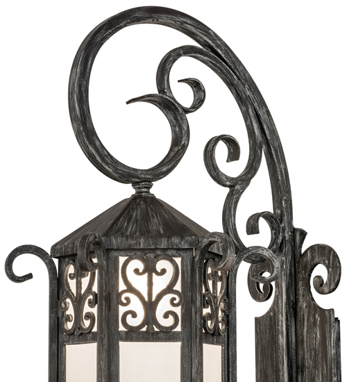  VICTORIAN GOTHIC SCROLL FEATURES CRAFTED OF STEEL SCROLL ACCENTS-LASER CUT OR EMBEDDED