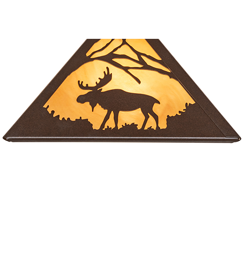  RUSTIC MISSION LODGE RUSTIC OR MOUNTIAN GREAT ROOM ANIMALS ACRYLIC