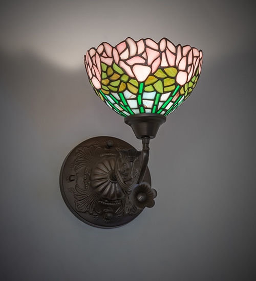  VICTORIAN TIFFANY REPRODUCTION OF ORIGINAL FLORAL NOUVEAU