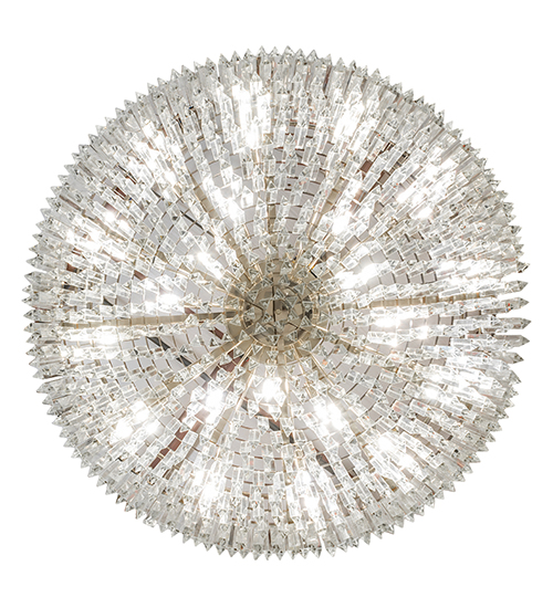  DECO CRYSTAL ACCENTS CRYSTAL CHANDELIER