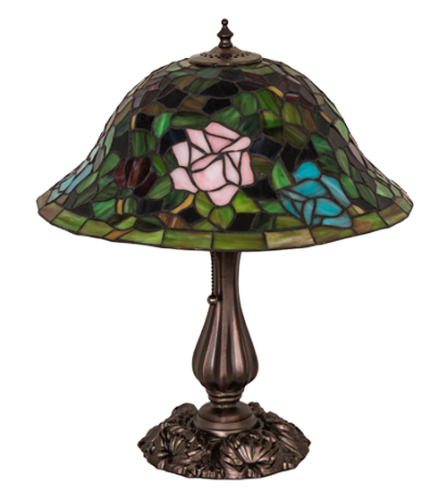  TIFFANY REPRODUCTION OF ORIGINAL FLORAL ART GLASS