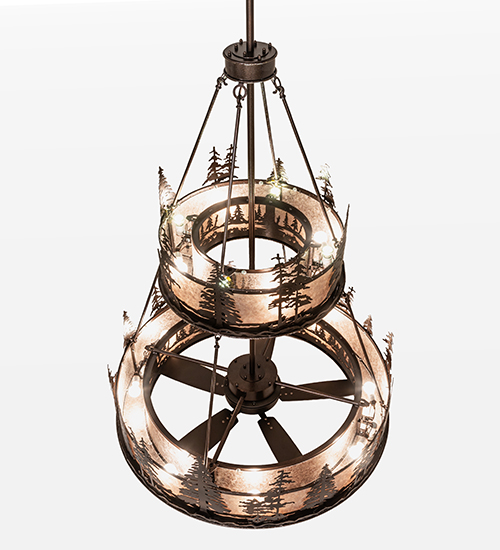  RUSTIC LODGE RUSTIC OR MOUNTIAN GREAT ROOM MICA DOWN LIGHTS SPOT LIGHT POINTING DOWN FOR FUNCTION