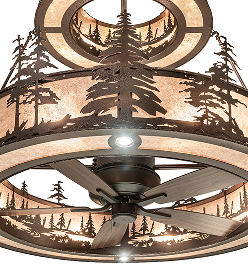  RUSTIC LODGE RUSTIC OR MOUNTIAN GREAT ROOM MICA DOWN LIGHTS SPOT LIGHT POINTING DOWN FOR FUNCTION