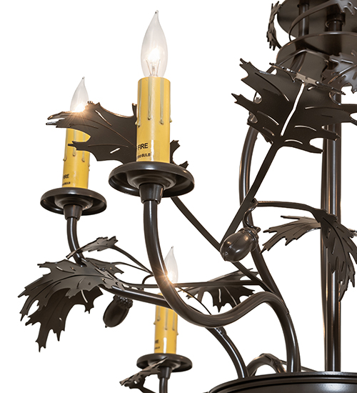  RUSTIC LODGE RUSTIC OR MOUNTIAN GREAT ROOM SCROLL FEATURES CRAFTED OF STEEL FAUX CANDLE SLEVES CANDLE BULB ON TOP