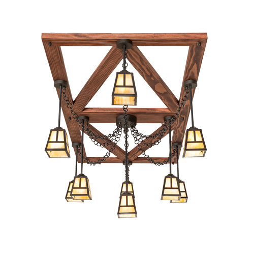  RUSTIC LODGE RUSTIC OR MOUNTIAN GREAT ROOM ARTS & CRAFTS ART GLASS