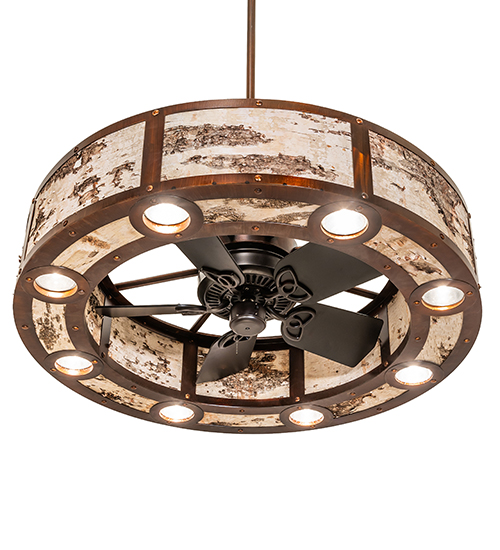  RUSTIC LODGE RUSTIC OR MOUNTIAN GREAT ROOM MICA DOWN LIGHTS SPOT LIGHT POINTING DOWN FOR FUNCTION
