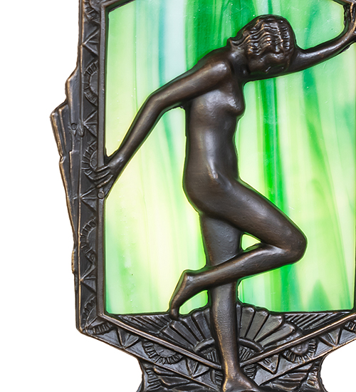  VICTORIAN DECO ART GLASS NOUVEAU