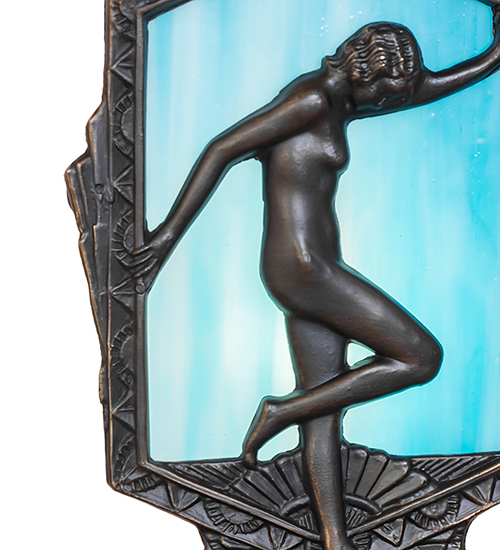  VICTORIAN DECO ART GLASS NOUVEAU