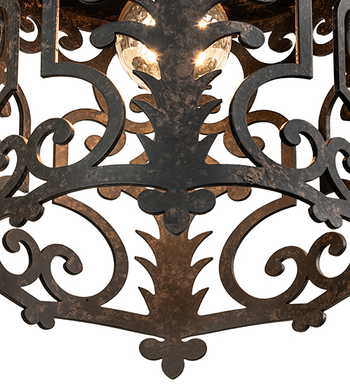  GOTHIC SCROLL ACCENTS-LASER CUT OR EMBEDDED