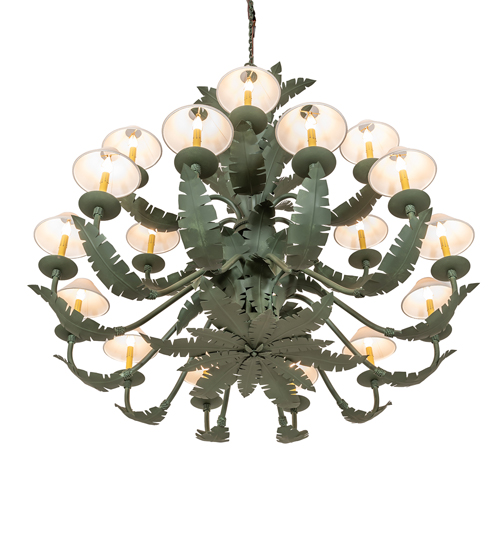  VICTORIAN FABRIC FLORAL STAMPED/CAST METAL LEAF ROSETTE FLOWER ACCENT