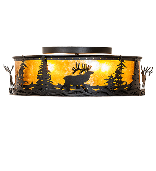  RUSTIC LODGE RUSTIC OR MOUNTIAN GREAT ROOM ANIMALS MICA