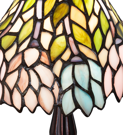  TIFFANY REPRODUCTION OF ORIGINAL FLORAL ART GLASS