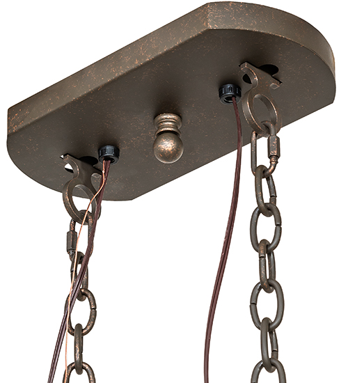  VICTORIAN GOTHIC SCROLL FEATURES CRAFTED OF STEEL FAUX CANDLE SLEVES CANDLE BULB ON TOP