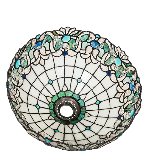  VICTORIAN ART GLASS CRYSTAL ACCENTS