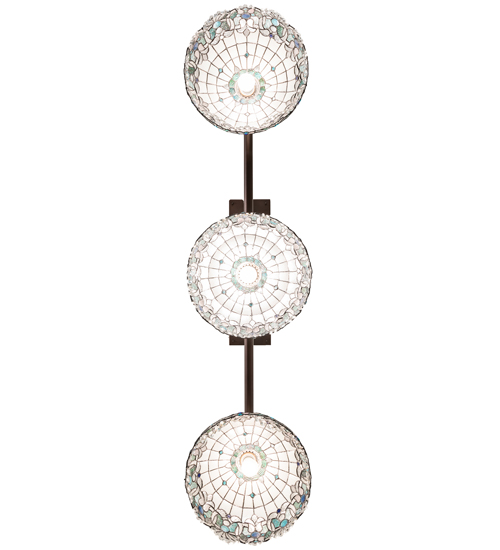  VICTORIAN NOUVEAU CRYSTAL ACCENTS