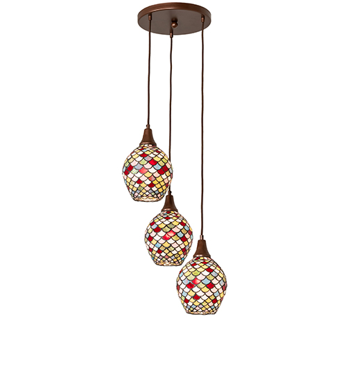  CONTEMPORARY CASCADING/SHOWER PENDANT