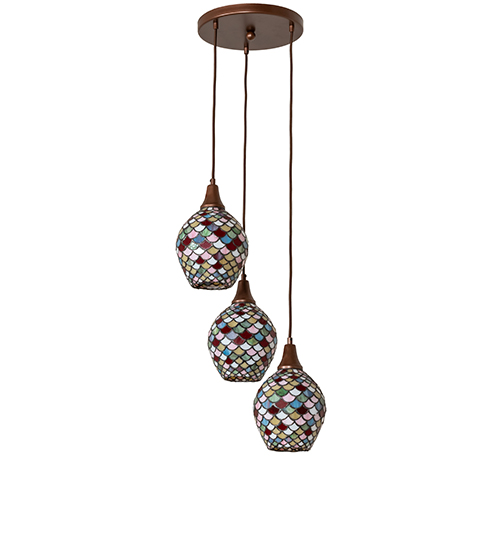  CONTEMPORARY CASCADING/SHOWER PENDANT