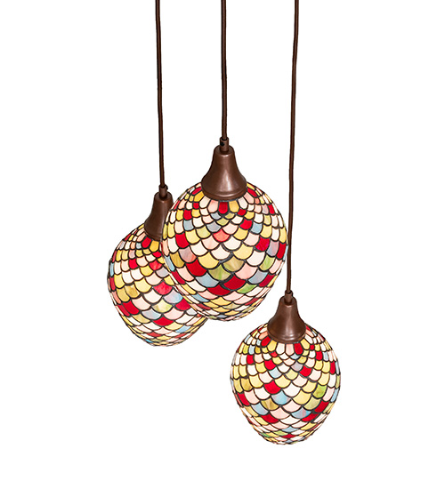  CONTEMPORARY CASCADING/SHOWER PENDANT