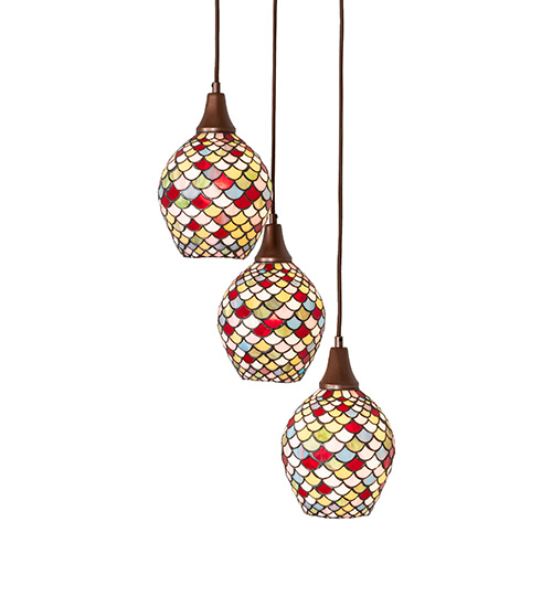  CONTEMPORARY CASCADING/SHOWER PENDANT