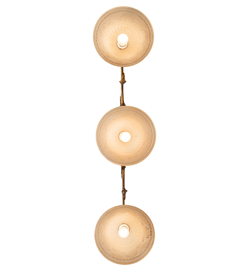  VICTORIAN NOUVEAU SCROLL FEATURES CRAFTED OF STEEL STAMPED/CAST METAL LEAF ROSETTE FLOWER ACCENT