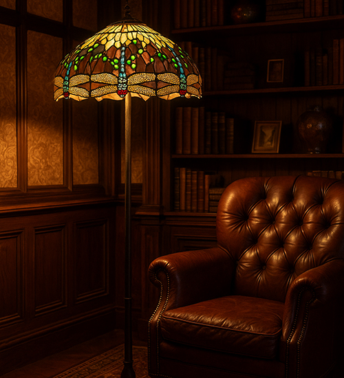  VICTORIAN TIFFANY REPRODUCTION OF ORIGINAL NOUVEAU