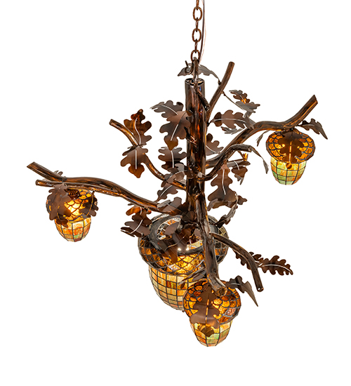  LODGE RUSTIC OR MOUNTIAN GREAT ROOM STAMPED/CAST METAL LEAF ROSETTE FLOWER ACCENT