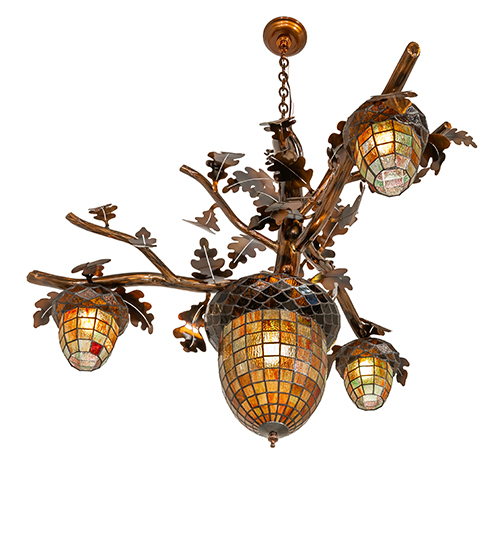  LODGE RUSTIC OR MOUNTIAN GREAT ROOM STAMPED/CAST METAL LEAF ROSETTE FLOWER ACCENT