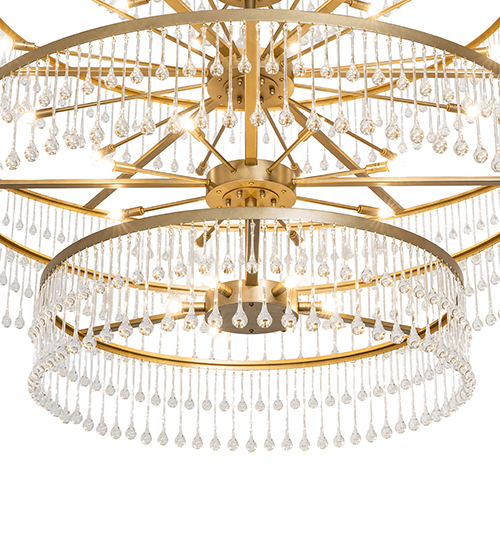 CONTEMPORARY CRYSTAL CHANDELIER