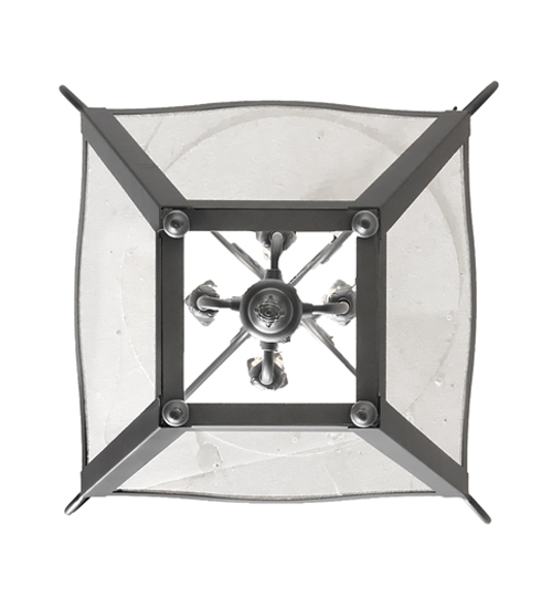  VICTORIAN ART GLASS GOTHIC SCROLL FEATURES CRAFTED OF STEEL