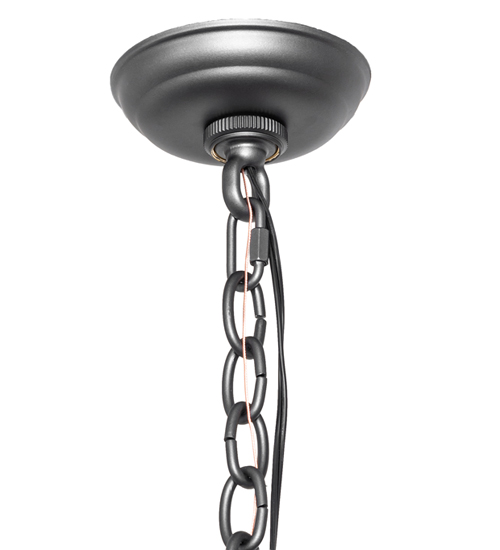  VICTORIAN ART GLASS GOTHIC SCROLL FEATURES CRAFTED OF STEEL