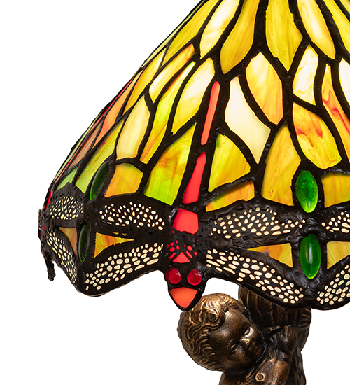  TIFFANY REPRODUCTION OF ORIGINAL NOUVEAU INSECTS