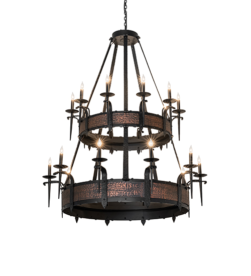 LODGE RUSTIC OR MOUNTIAN GREAT ROOM GOTHIC FAUX CANDLE SLEVES CANDLE BULB ON TOP
