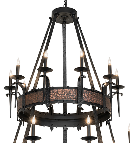  LODGE RUSTIC OR MOUNTIAN GREAT ROOM GOTHIC FAUX CANDLE SLEVES CANDLE BULB ON TOP