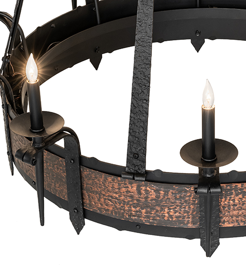  LODGE RUSTIC OR MOUNTIAN GREAT ROOM GOTHIC FAUX CANDLE SLEVES CANDLE BULB ON TOP