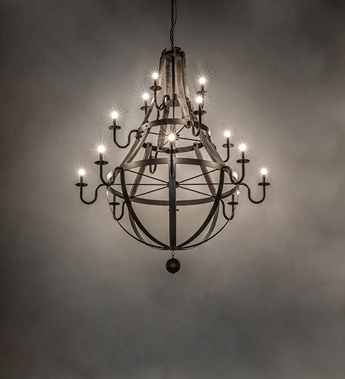  RUSTIC LODGE RUSTIC OR MOUNTIAN GREAT ROOM GOTHIC FORGED AND CAST IRON FAUX CANDLE SLEVES CANDLE BULB ON TOP
