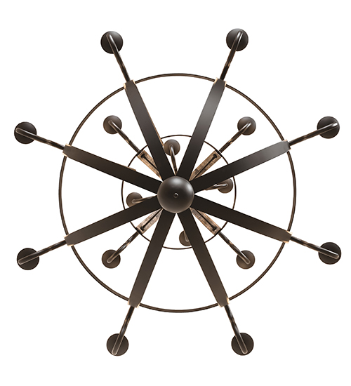  RUSTIC LODGE RUSTIC OR MOUNTIAN GREAT ROOM GOTHIC FORGED AND CAST IRON FAUX CANDLE SLEVES CANDLE BULB ON TOP