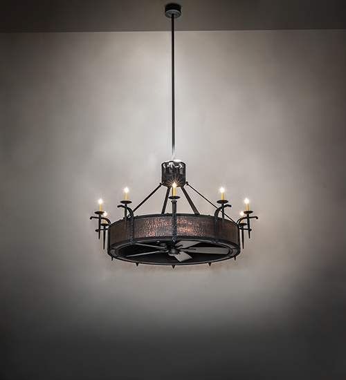  RUSTIC LODGE RUSTIC OR MOUNTIAN GREAT ROOM GOTHIC FAUX CANDLE SLEVES CANDLE BULB ON TOP